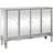 Melody Maison Large Mirrored Tiffany Range Mirrored Sideboard 135x93cm