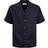 Jack & Jones Aaron Resort Short Sleeve Shirt - Night Sky