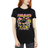 Pink Floyd Women's Pompeii Volcano Boyfriend T-shirt - Black