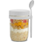 Joyjolt Dawn Overnight Oats Kitchen Container 3pcs 0.47L