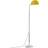 DCW Mezzaluna White/Yellow Floor Lamp 200cm