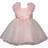 Bonnie Jean Natalia Ballerina Dress - Mistyrose