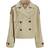 JJXX Carlie Short Trench Coat - Beige/Twill