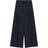 Mint Velvet Wide Leg Drawstring Trousers - Navy