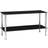 vidaXL 249536 Black Coffee Table 43x110cm