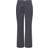 Only Merle Striped High Waisted Trousers - Blue/Night Sky