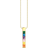 Thomas Sabo Rainbow Heritage Necklace - Gold/Multicolour