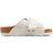 Birkenstock Kyoto Nubuck/Suede Leather - Antique White