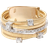 Marco Bicego Five Band Ring - Gold/Diamonds