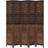 vidaXL Solid Imperial Dark Brown Room Divider 180x220cm