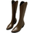 Western Cowboy Boots - Brown