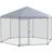 Pawhut Walk in Chicken Run with Cover for 10-15 Chickens