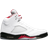 Nike Air Jordan 5 Retro M - White/Fire Red/Black