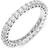 W Hamond Full Eternity Ring - White Gold/Diamonds