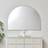 Melody Maison Large Arched Gold Wall Mirror 120x90cm