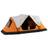 OutSunny Camping Tent with 2 Bedroom and Waterproof Rainfly