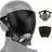 Tactical Mask Full Face Cyberpunk Commander Anti-fog Lens Airsoft Paintball Safety Protective