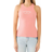 True Religion Crystal Logo Goddess Tank - Burnt Coral