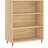 vidaXL Engineered Wood Sonoma Oak Book Shelf 90cm