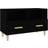 vidaXL Engineered Wood Black TV Bench 80x50cm