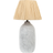 Beliani MATILDE Gray /Natural Table Lamp 56cm
