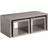 Premier Housewares Madrid Dark Grey Coffee Table 60x120cm