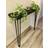 Borough Wharf Harb Black Console Table 17.5x90cm