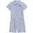 Calvin Klein Boy's Striped Top & Shorts Set 2-piece - Blue