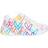 Skechers Kid's JGoldcrown Uno Lite Spread the Love - White/Multi