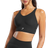 Gymshark Longline Crossback Sports Bra - Black