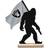 Fan Creations Las Vegas Raiders 18'' Team Logo Bigfoot Silhouette Desktop Art