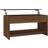 vidaXL Engineered Wood Brown Oak Coffee Table 50x102cm