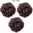 Faca Wavy Curly Chignon Updo Fake Scrunchies Q5-299J