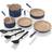 Ninja Extended Life Ceramic Cookware Set with lid 11 Parts