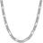 Macy's Figaro Link Chain Necklace - Silver