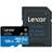 LEXAR High Performance microSDXC Class 10 UHS-I U3 A1 95/45MB/s 128GB (633x) +SD adapter