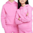 Nike Big Kid's Sportswear Club Fleece Pullover Hoodie - Playful Pink/White