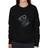 HKHBJS Gas Mask Scissorhands Women's Sweatshirt - Black