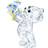 Swarovski Kris Bear Forget- Me-Not Blue Figurine 4.5cm