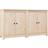 vidaXL 70x35x80cm Natural Sideboard 70x80cm 2pcs