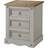 Core Products Corona Grey Bedside Table 38x53cm