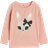 H&M Girl's Printed Jersey Top - Pink/Rabbit