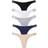 PINK High Leg Logo Thong Panties 5-pack - Spring Basic