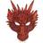 Bristol Novelty Dragon Mask Red