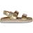 Steve Madden Mona - Gold Leather