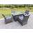 Fimous 4-seat Patio Dining Set, 1 Table incl. 4 Chairs