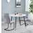 ManoMano Hallowood Finley Small Light Grey Dining Set 100x100cm