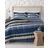 FairField Square Collection Austin Bedspread Blue (218.4x193cm)