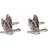 David Van Hagen Game Bird Cufflinks - Silver