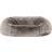 ICON Cloud Giant Fluffy Faux Fur Grey Bean Bag